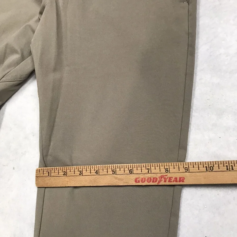 BYLT Everyday Pant 2.0 Men 32x30 Beige Premium Basic Slim Stretch Casual Chino
